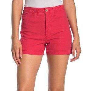 Madewell High Rise Americana Red Emmett Shorts 31